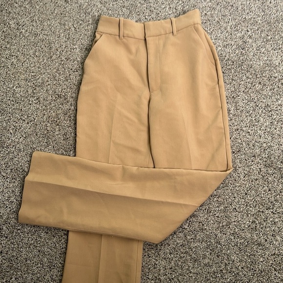 Abercrombie and fitch tan camel pants size 2/26 - Picture 7 of 12